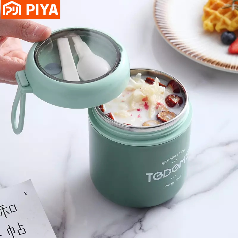 Meal Prep Tupperware - Fiambrera de acero inoxidable de 510ml