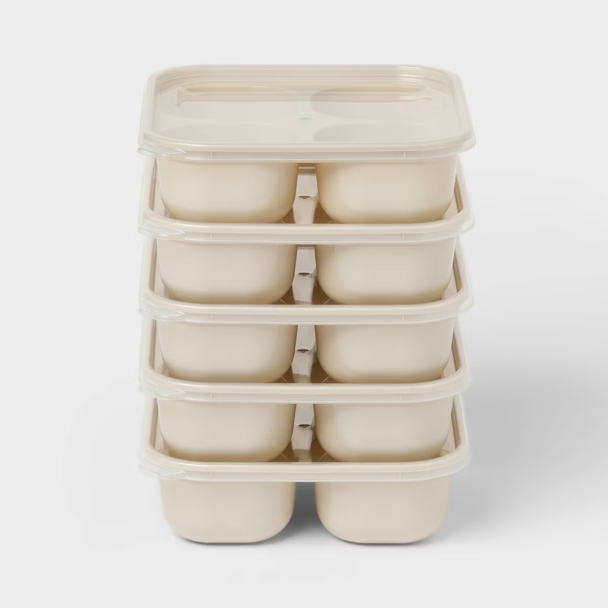 Meal Prep Oatmeal - Juego de 10 recipientes de plástico
