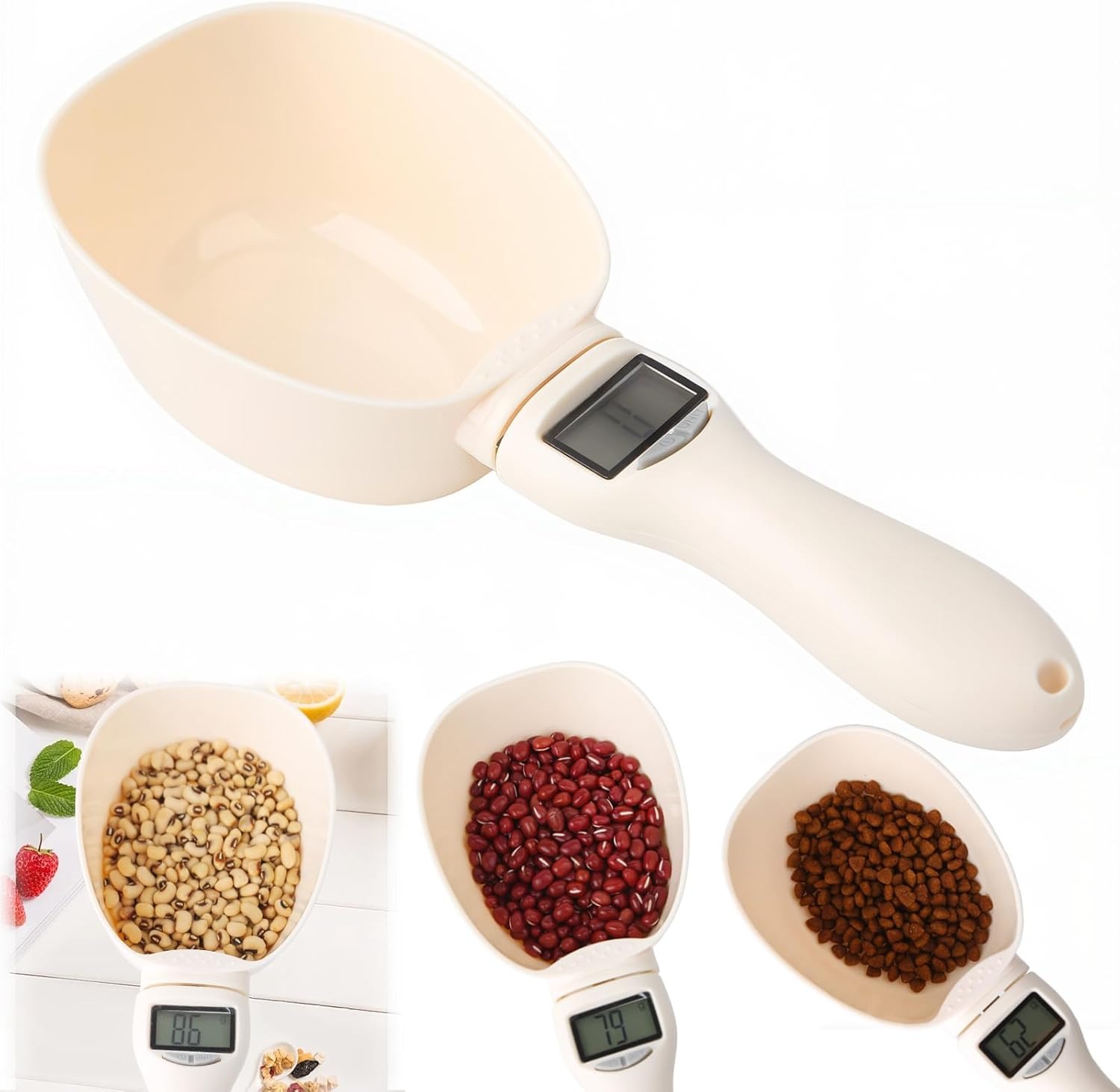 Portion Scale Digital - Báscula de cuchara medidora digital para