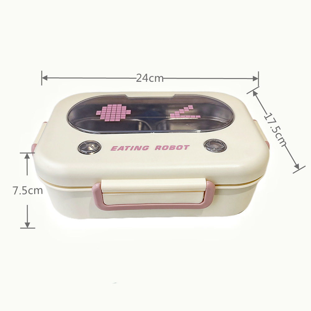 Meal Prep Organizer - Caja Bento térmica de acero inoxidable,