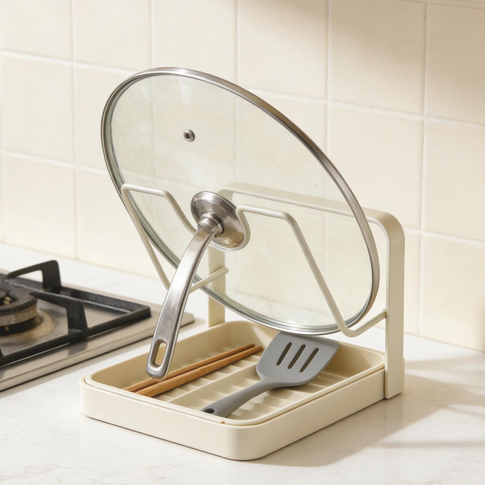 Meal Prep Organizer - Organizador de tapa de olla, soporte