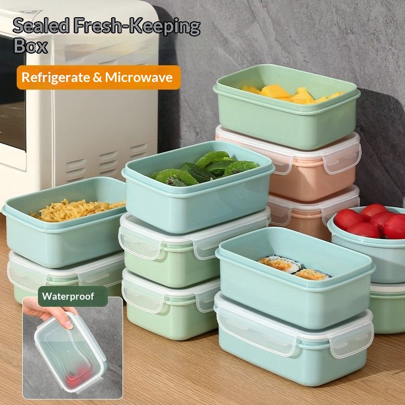 Meal Prep Organizer - Recipientes Herméticos para Almacenamiento de Alimentos,