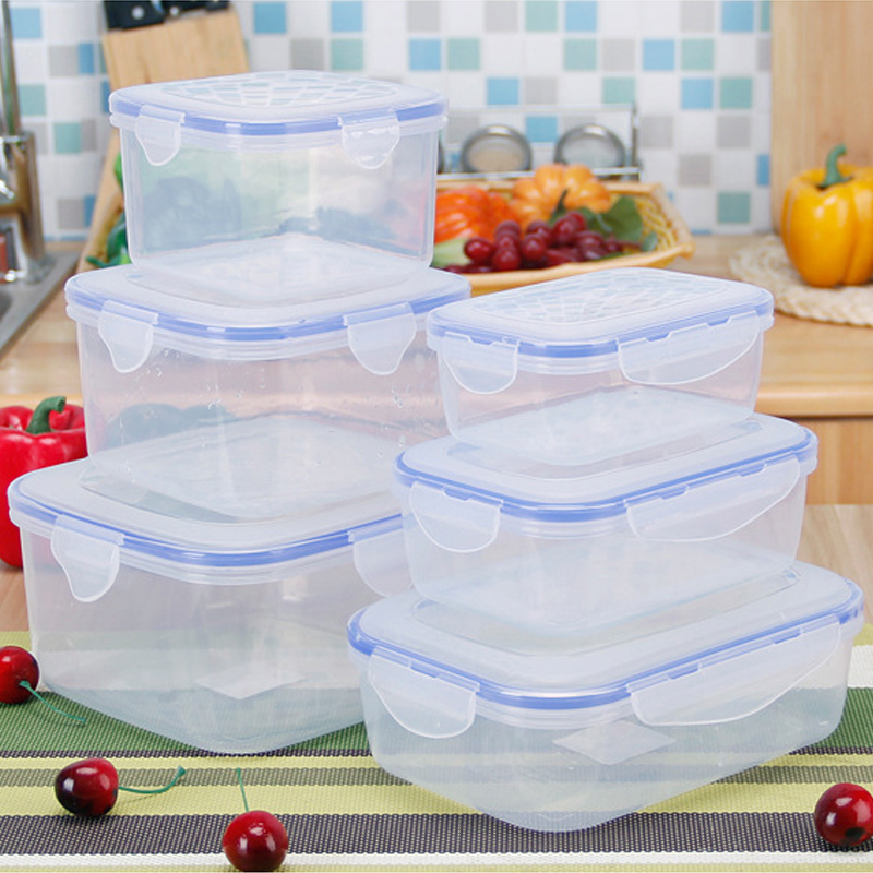Meal Prep Tupperware - Fiambrera de plástico para niños, caja