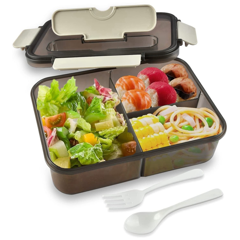 Meal Prep Tupperware - Fiambrera, caja Bento de 1500Ml, contenedor