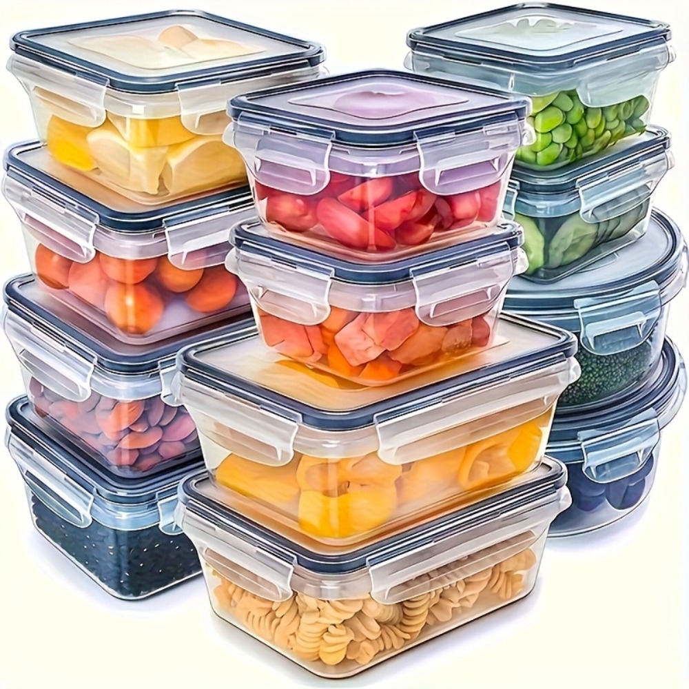 Meal Prep Organizer - Contenedor hermético para almacenamiento de alimentos