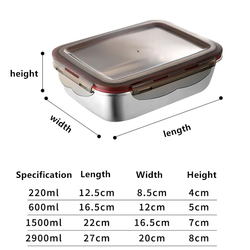 Fiambrera Bento de acero inoxi - Meal Prep Tupperware reseña y precio