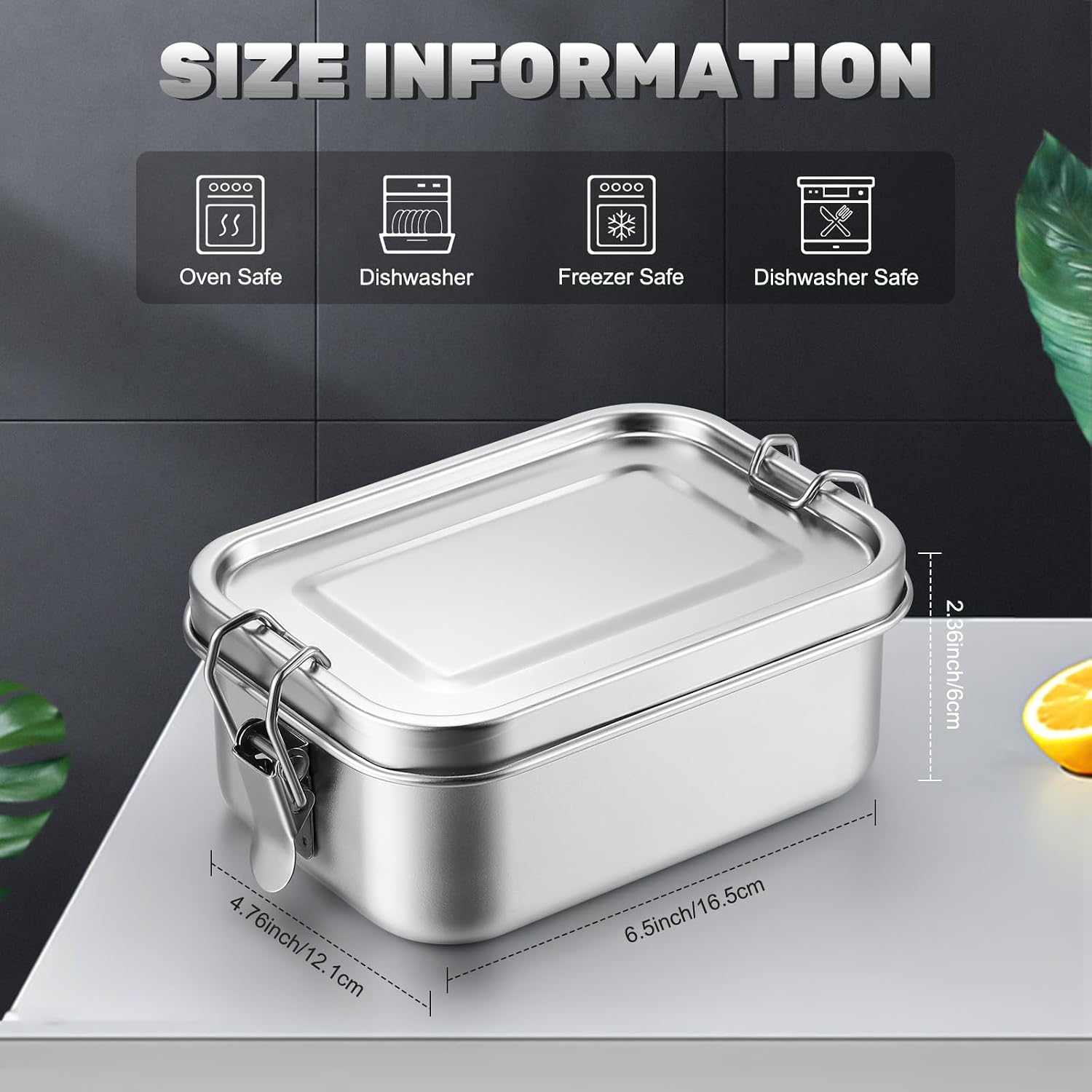 Recipientes de Acero Inoxidabl - Meal Prep Organizer reseña y precio