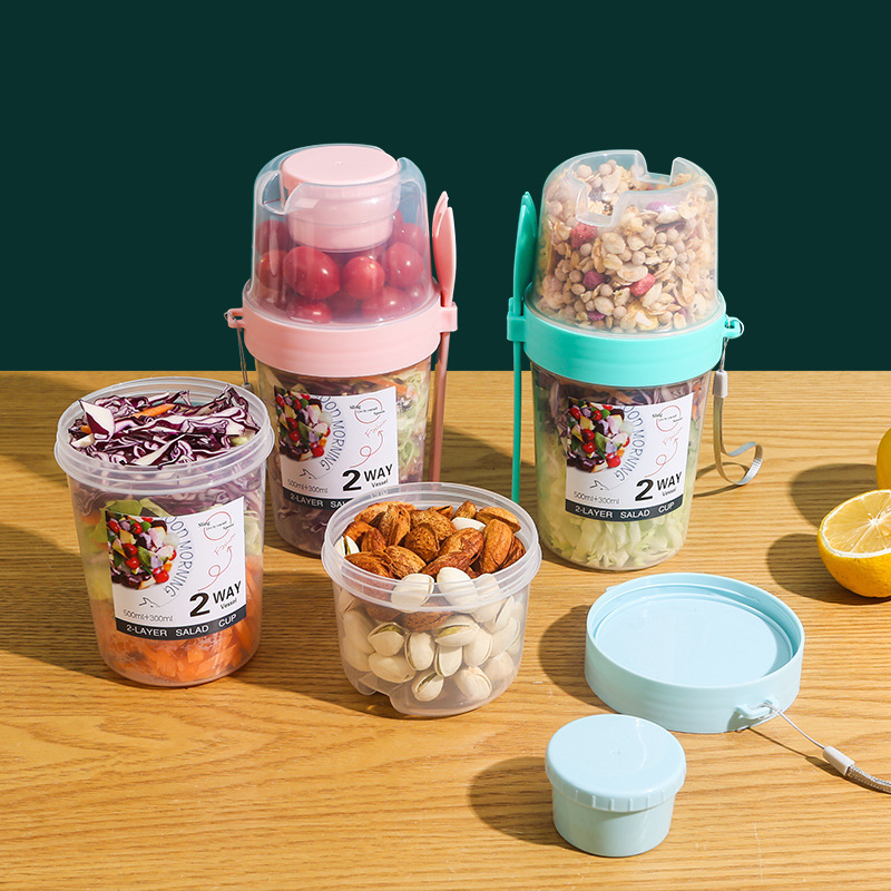 Taza de avena para ensalada, t - Meal Prep Oatmeal reseña y precio