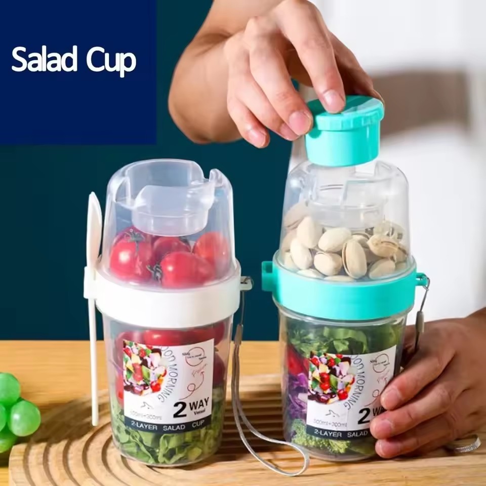 Taza de avena para ensalada, t - Meal Prep Oatmeal reseña y precio