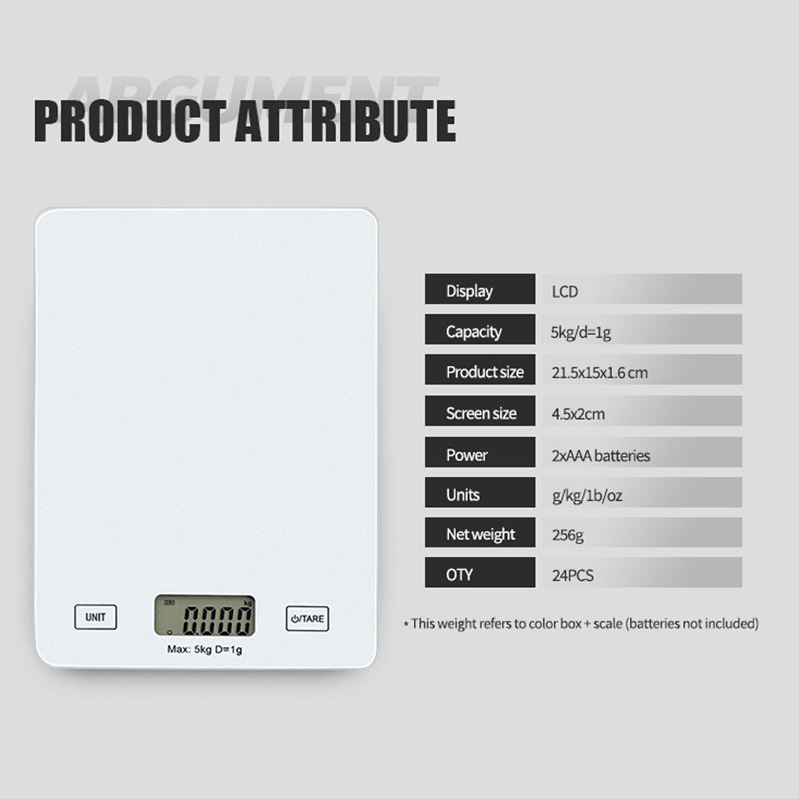 Báscula Digital para Alimentos - Portion Scale Digital reseña y precio