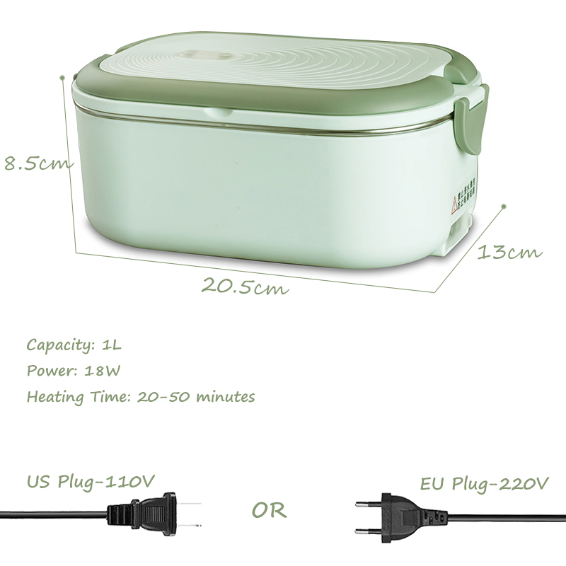 Fiambrera eléctrica de 220V y  - Meal Prep Tupperware reseña y precio