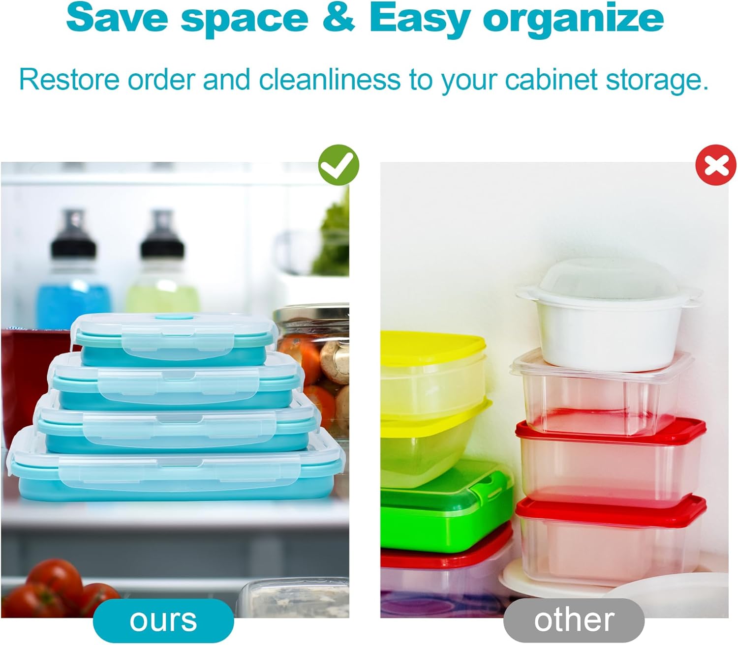 Contenedores plegables para al - Meal Prep Oatmeal reseña y precio