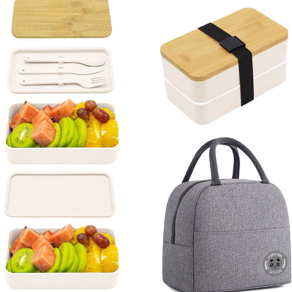Fiambrera dividida de 1200ML p - Meal Prep Tupperware reseña y precio