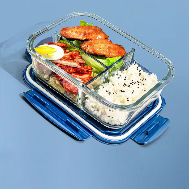 Nuevo estilo fiambrera de vidr - Meal Prep Tupperware reseña y precio